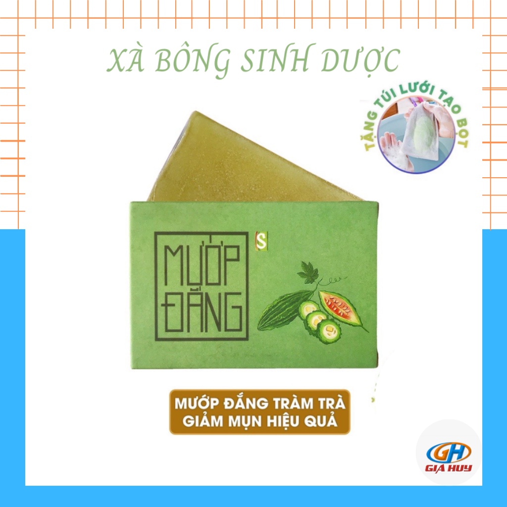 Xà bông sinh dược mướp đắng 100% thiên nhiên 100g