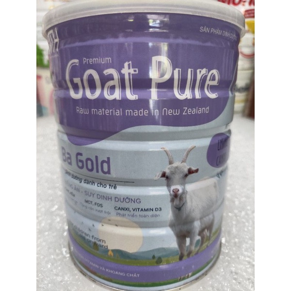 SỮA DÊ GOAT PURE BA GOLG 1-10/850G /HSD TH4/2023