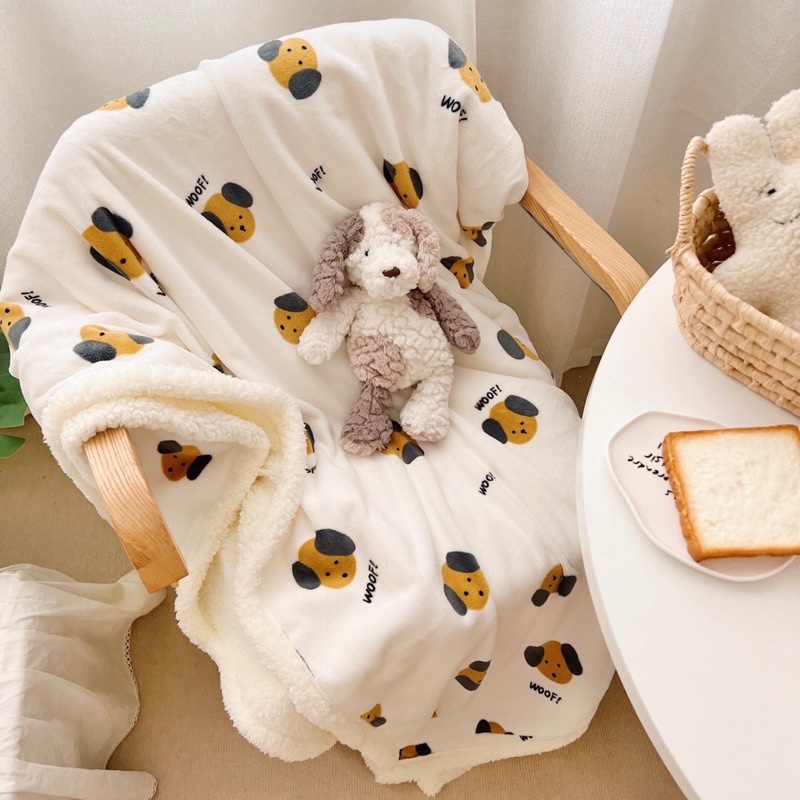 Chăn cừu sữa phiên bản vintage 2mx2m3