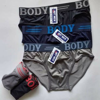 [Rẻ Vô Địch Mua 3 Tặng 1] Quần Lót Nam Tam Giác BODY Thun Lạnh, Sịp Nam Tam Giác Thun Lạnh Cao Cấp Co Giãn 4 Chiều