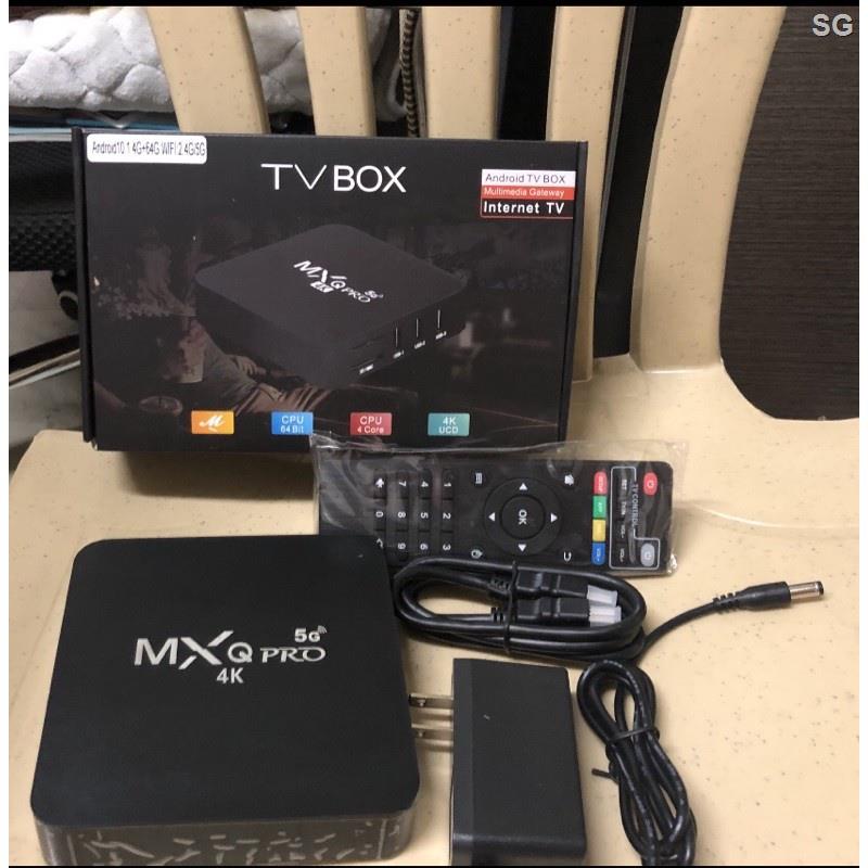 Đầu TV Box 4K MXQ Pro 8GB / 16GB 256gb / Android WiFi 5g Ultra HD Q96mini ChấT LượNg Cao KèM Phụ KiệN