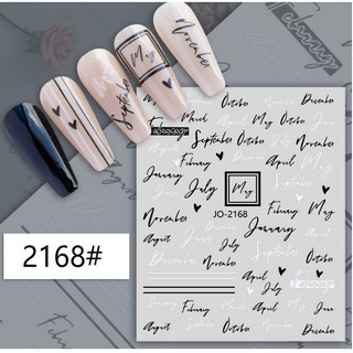 sticker trang trí nail mã jo