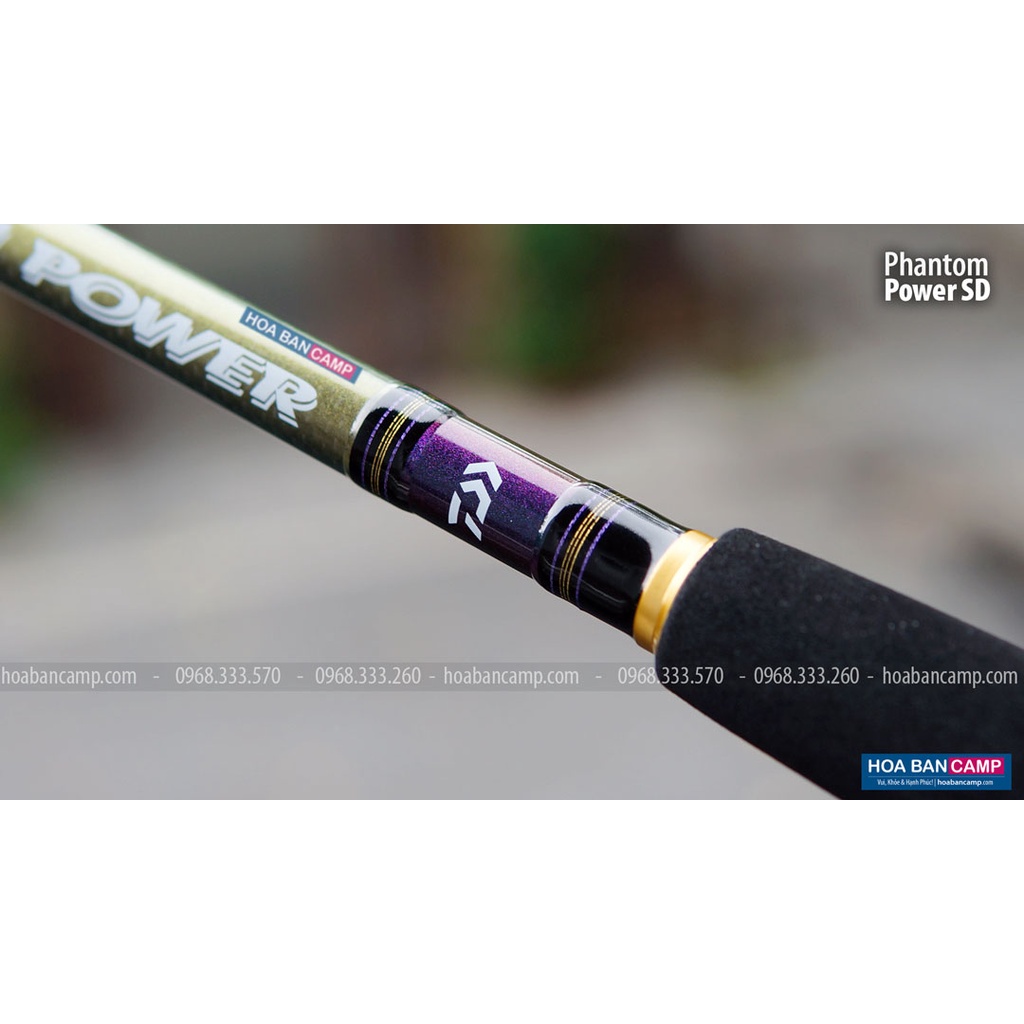 Cần Lure Daiwa 17 Phantom Power SD | 2 Khúc