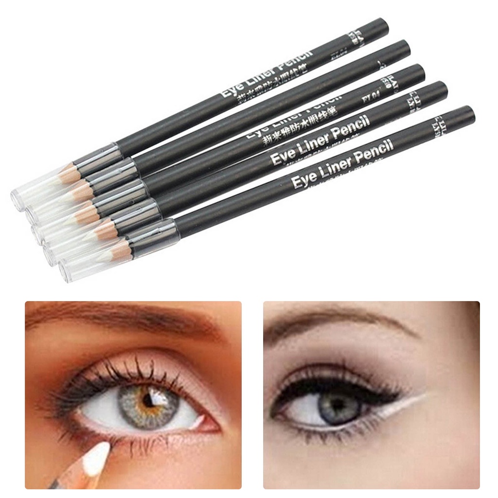 Bút Kẻ Mắt Màu Trắng Đen Nhỏ Gọn Chuyên Nghiệp Cho Đám Cưới
