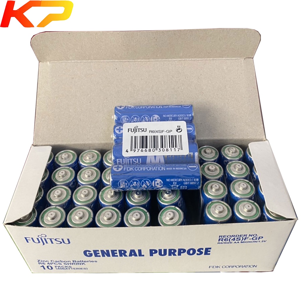 Pin AA FUJITSU R6F - GP 1.5V -  Hàng chính hãng
