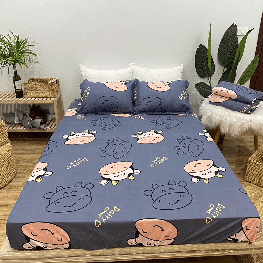 Bộ Ga Gối Cung Hoàng Đạo Poly Cotton Mẫu Đẹp - Được chọn mẫu