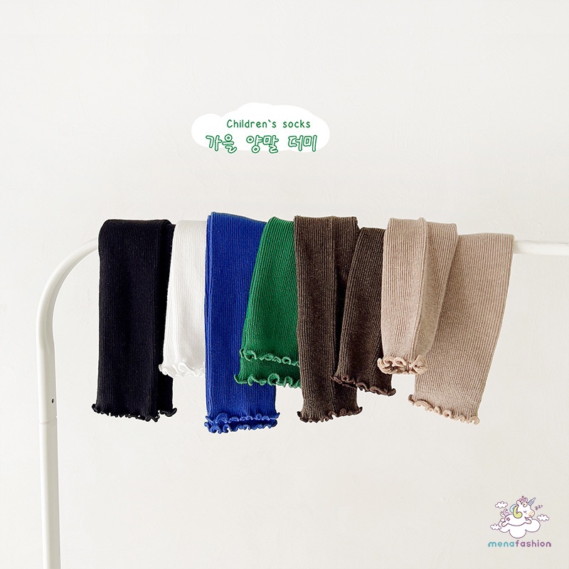 Vớ Dài Trung Bình Thoải Mái Dễ Phối Đồ Thời Trang Xuân Thu Cho Bé Gái