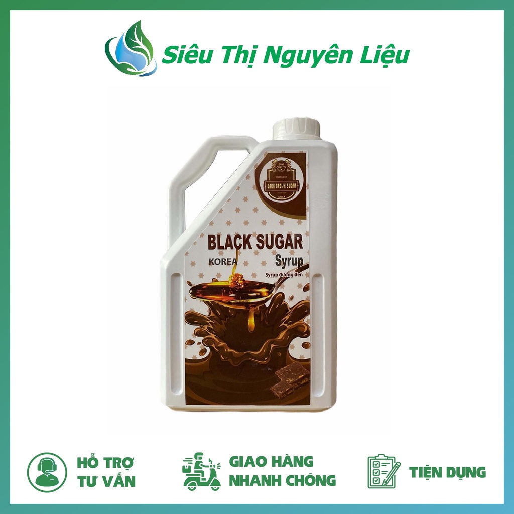 Siro Đường Đen Hàn Quốc 2.5kg
