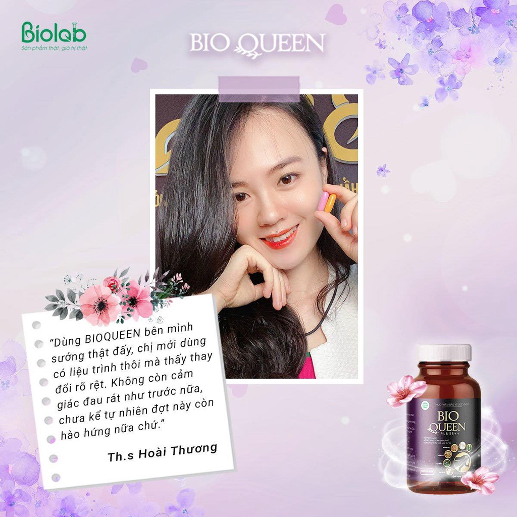 Bioqueen Pluss HỘP45 VIÊN tăng cường nội tiết tố nữ