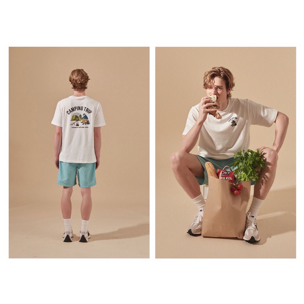 Áo Thun WHO.A.U Camping life yosemite