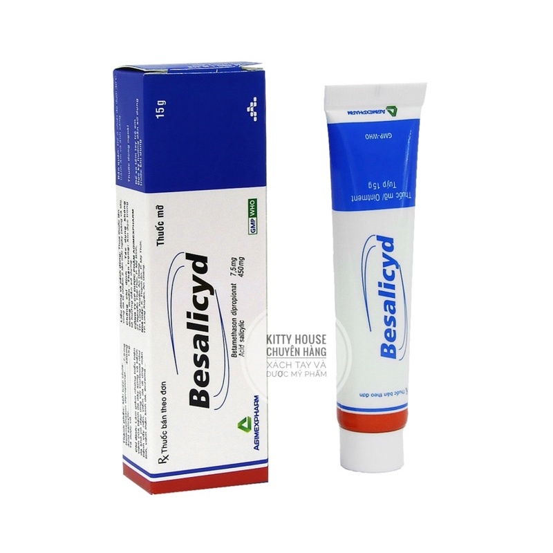 TUÝP NHỰA BESA LICYD 15G CHÍNH HÃNG