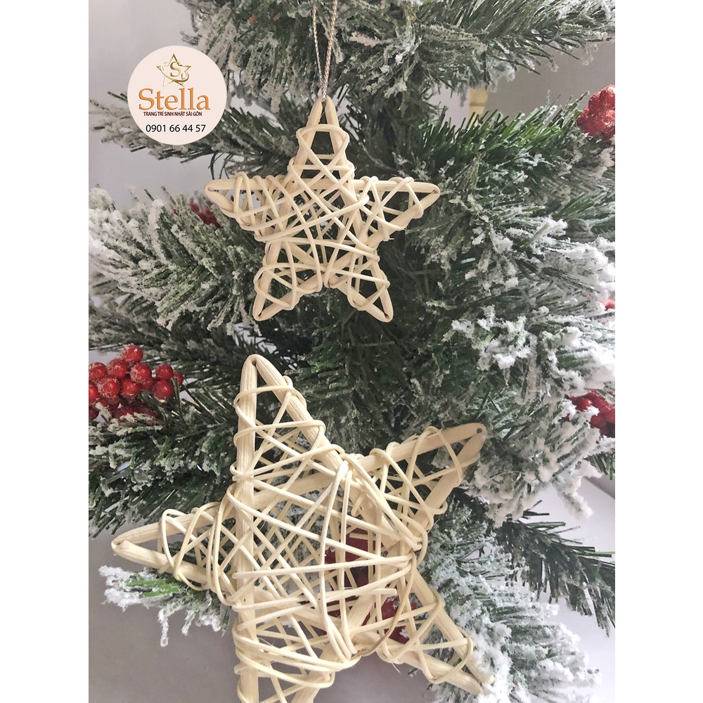 Ngôi sao trang trí cây thông Noel mùa Giáng sinh Stella party