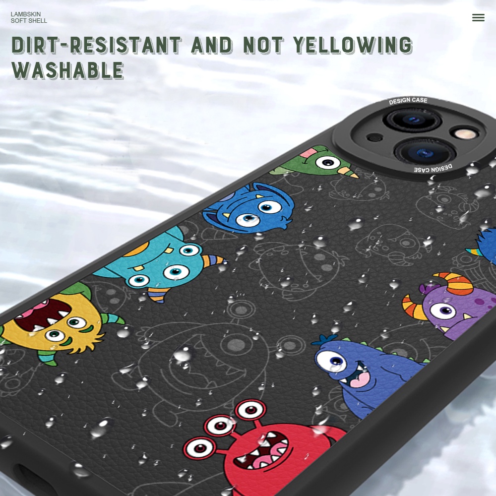 Xiaomi Mi 12 12X 11 11T Pro Lite NE 5G Cho Ốp lưng điện thoại In Hình Lambskin Little Monsters