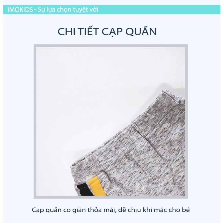 Bộ bé trai YoYo 10-25kg đồ bộ bé trai chất thun cotton 4 chiều cao cấp thấm hút mồ hôi quần áo bé trai hình hoạt hình 04