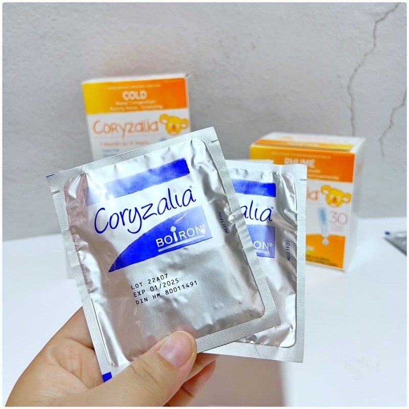 Muối Uống Coryzalia Boiron Tách Lẻ 1 Túi 5 Ống