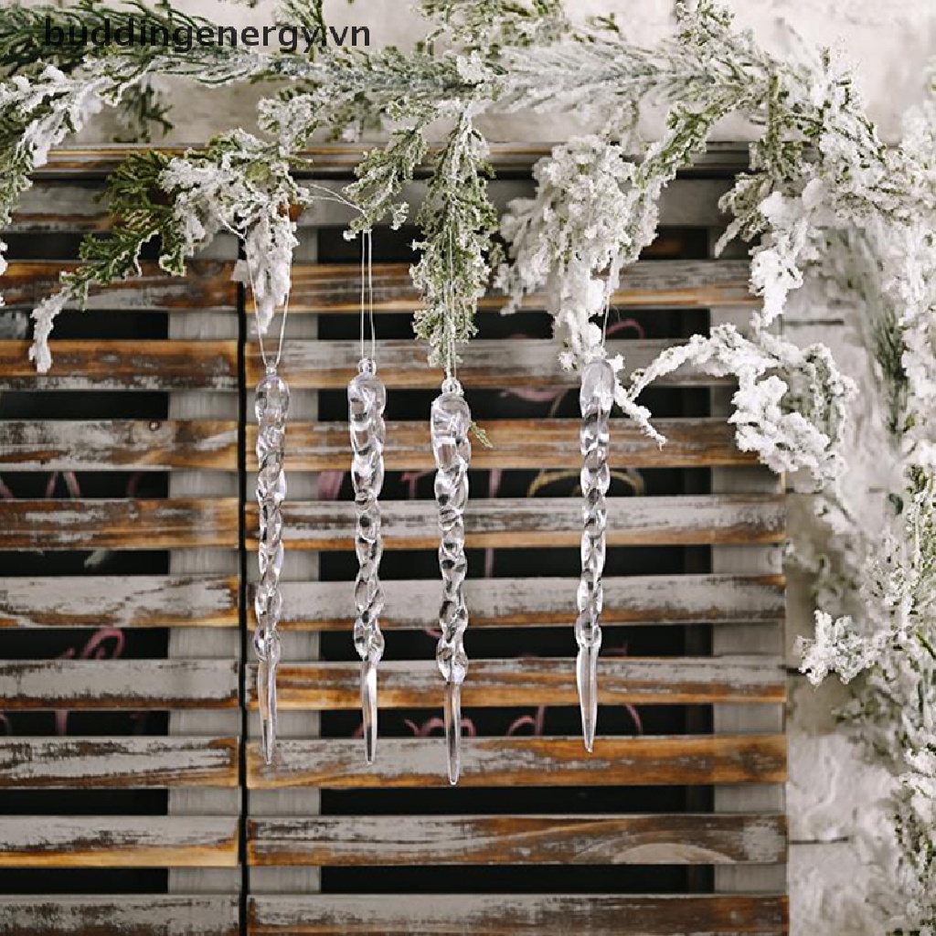 {BUDDI} Set 12 Cây Băng Giả Trang Trí Giáng Sinh {BUDDI {BUDDI}