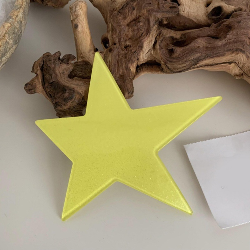 Kẹp Tóc Nhựa Hình Ngôi Sao Chống Trượt Dành Cho Nữ