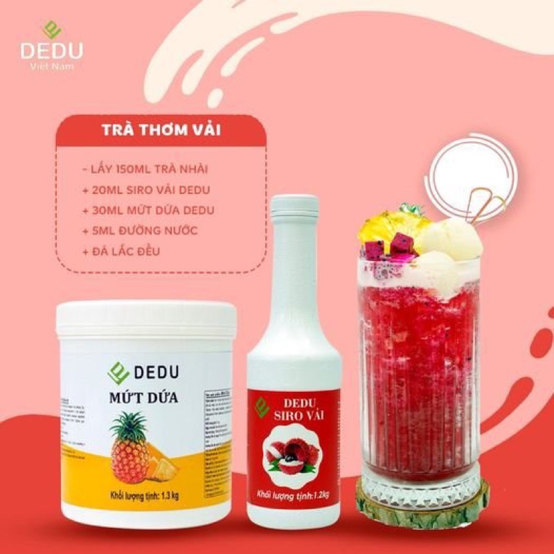 Mứt dứa dedu 1,3kg
