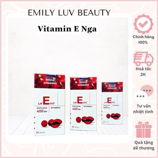 Vitamin e đỏ Mirrolla 270mg 30v Nga