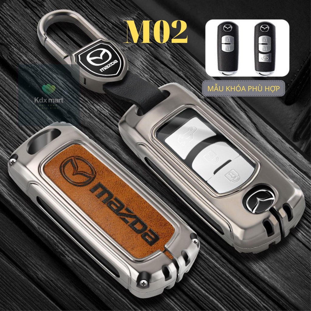 Ốp chìa khóa cao cấp xe Mazda mazda 3,cx5,cx8,cx9,mazda 2,mazda6