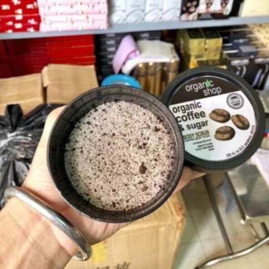 Muối Cà Phê Tẩy Tế Bào Chết Body ORGANIC 250ml
