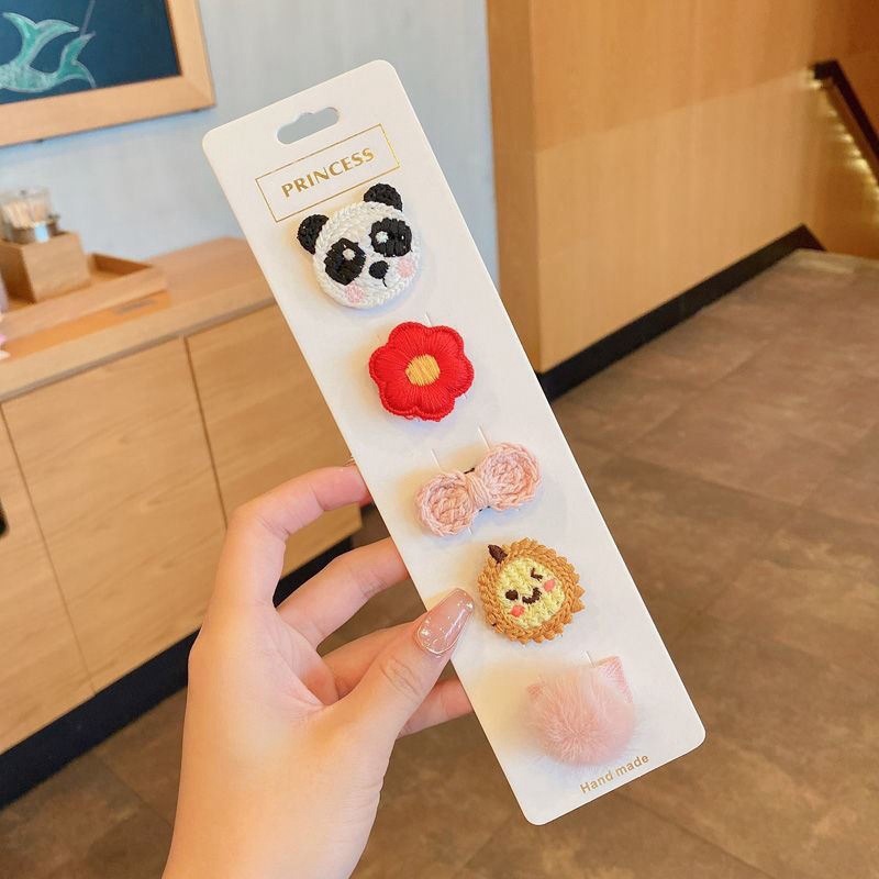 Set 5 Kẹp Tóc Nơ Xinh Xắn Cho Bé Gái