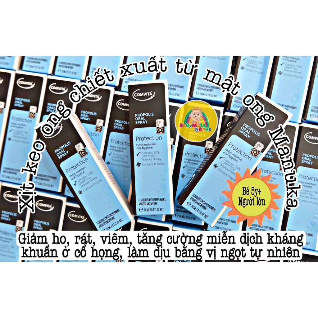 XỊT HỌNG keo ong COMVITA PROPOLIS ORAL SPRAY