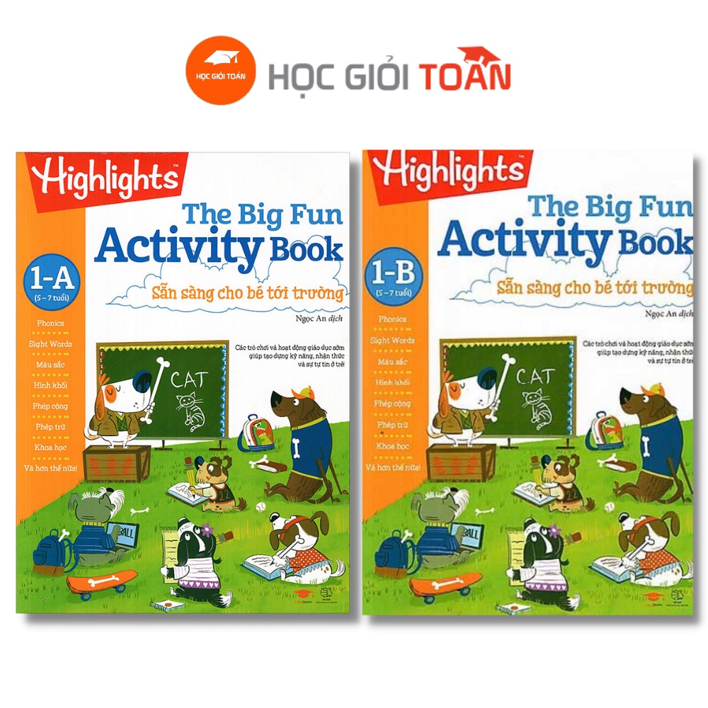  Sách "Big Fun Activitity Books - Combo 2 cuốn - Grade 1" 