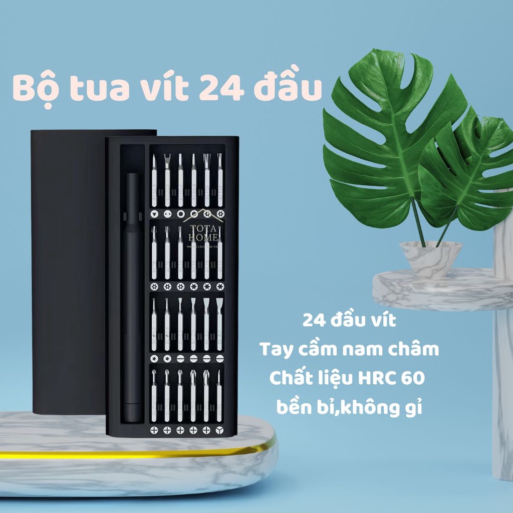 Tua Vít Đa Năng 24 Trong 1 Dụng Cụ Tháo Gỡ Điện Thoại Di Động Kết Hợp Sửa Chữa Tuốc Nơ Vít