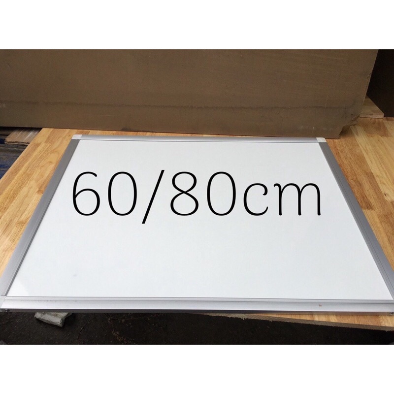 Bảng FOOC viết bút lông xoá siêu sạch khung viền nhôm bảng mica trắng