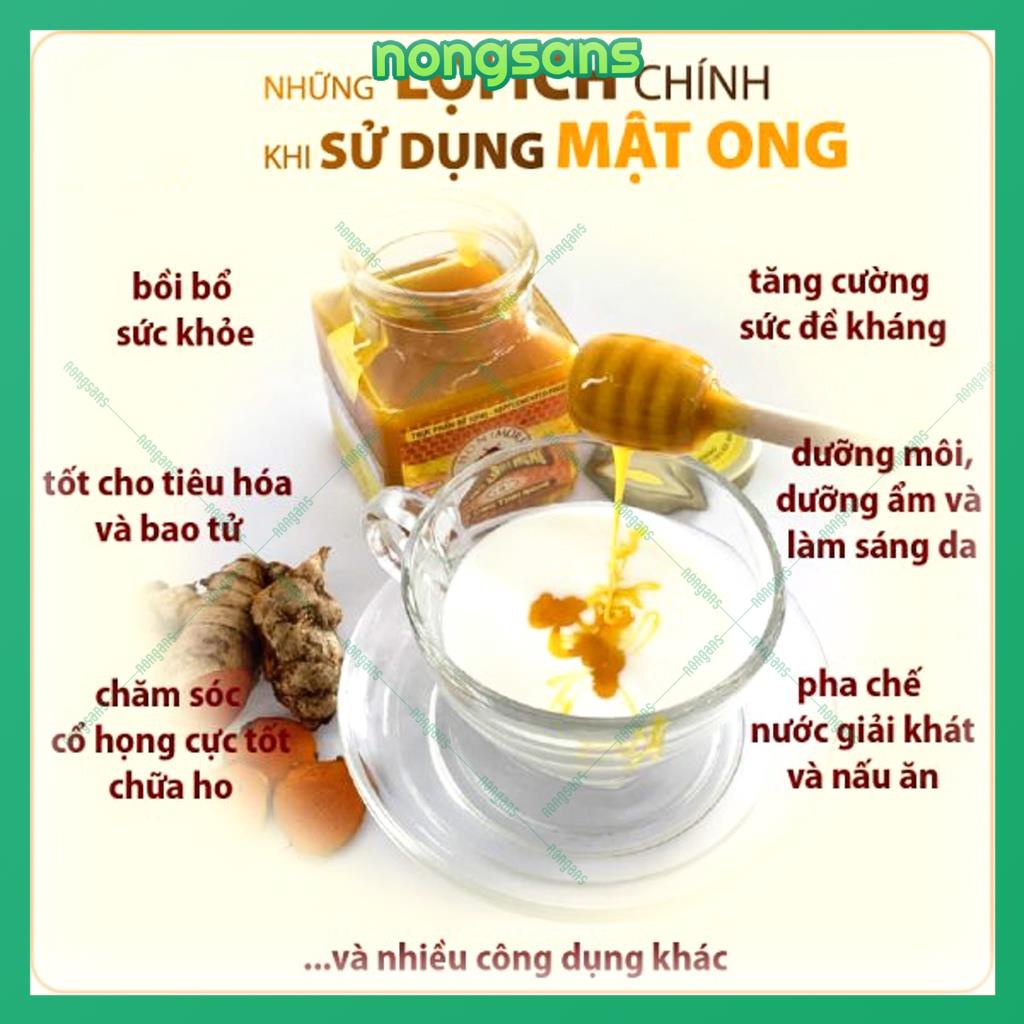 Mật ong nguyên chất 500ml tự nhiên rừng Tây Nguyên