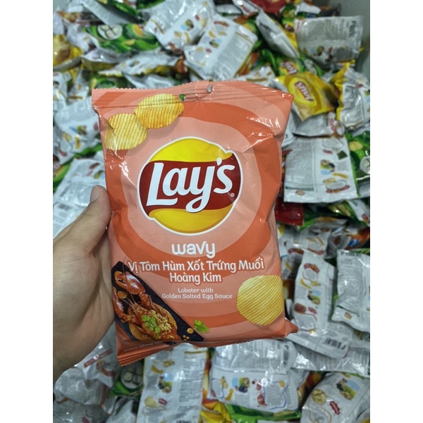 Combo 10gói snack Lays mix vị hàng lỗi, xẹp