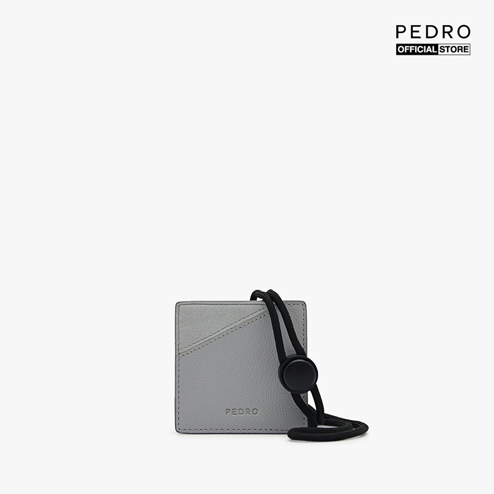 PEDRO - Ví nam hình hộp vuông phối zip kim loại thời trang PM4-65940028_68