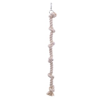 Đồ chơi dây thừng cotton thắt nút treo lồng chim gặm leo trèo