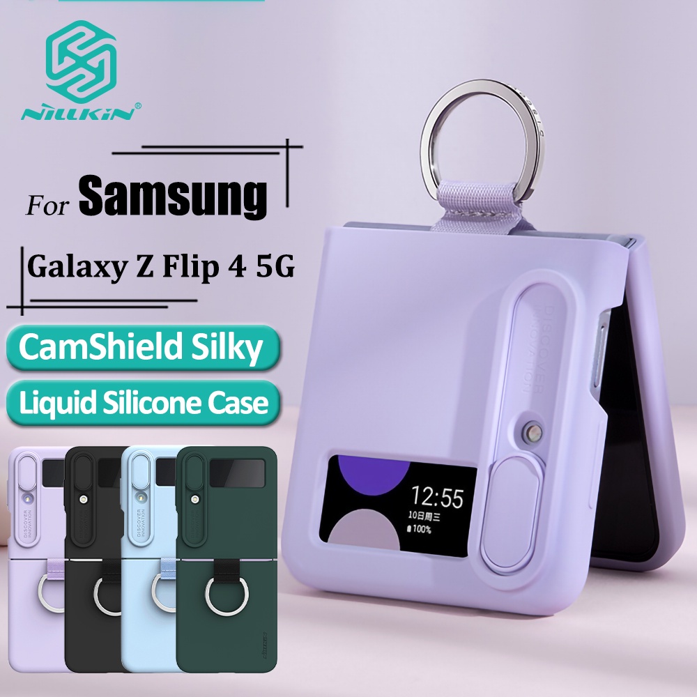 Ốp Điện Thoại Nillkin Bằng Silicon Chống Sốc Cho Samsung Galaxy Z Flip 4