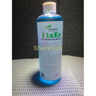 Chế phẩm trị rêu hại hồ cá thủy sinh chai 500ml ,FixER chế phẩm trị rêu hại hồ cá,dung dịch trị rêu hại hồ cá