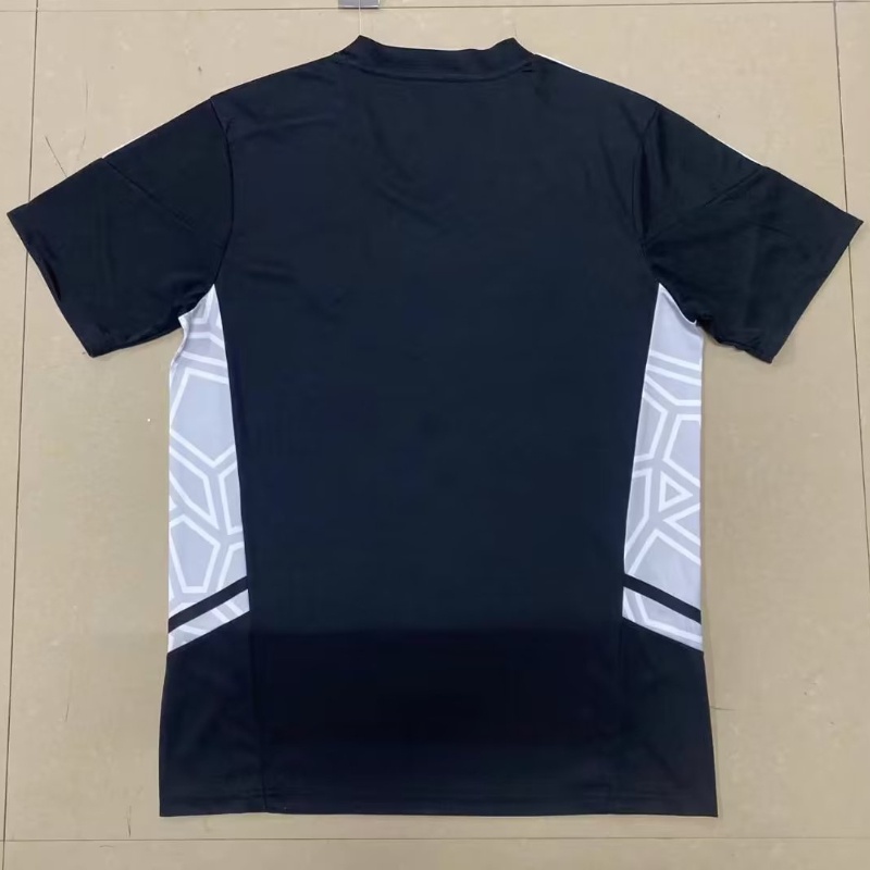 Áo Thun Đá Banh Tay Ngắn Màu Đen Size S-XXL Size 22- 23