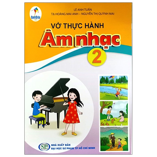 Sách - Vở thực hành Âm Nhạc 2 - Cánh Diều