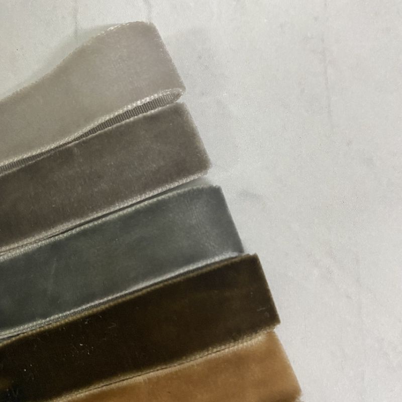 Ruy băng nhung trang trí , size 1.3 cm.