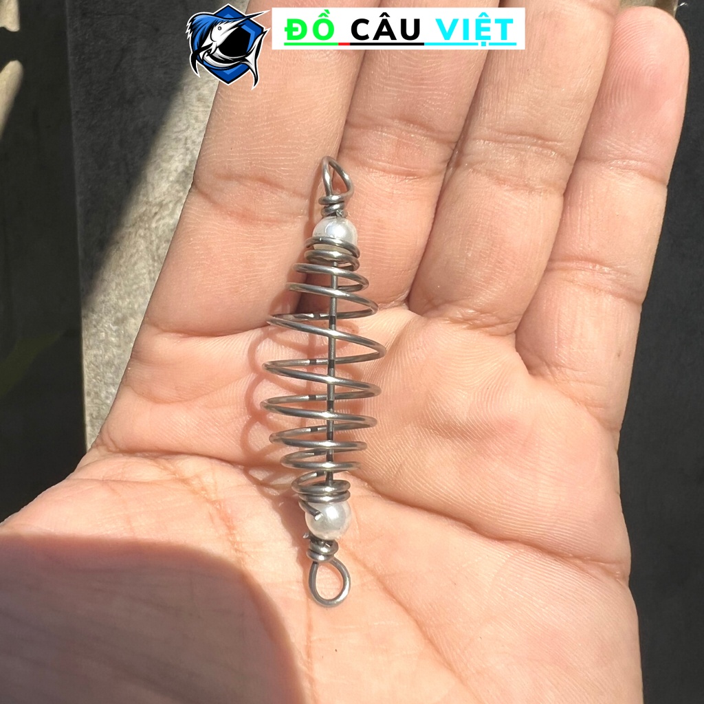 Lò so lăng xê,Lò xo lăng xê cần câu cá buộc thép không rỉ siêu bền