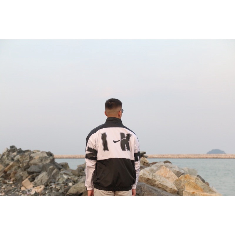 Áo Khoác Jacket Nike Swoosh Vintage To Nam Nữ Vải Dù 2 Lớp Cao Cấp LBsar