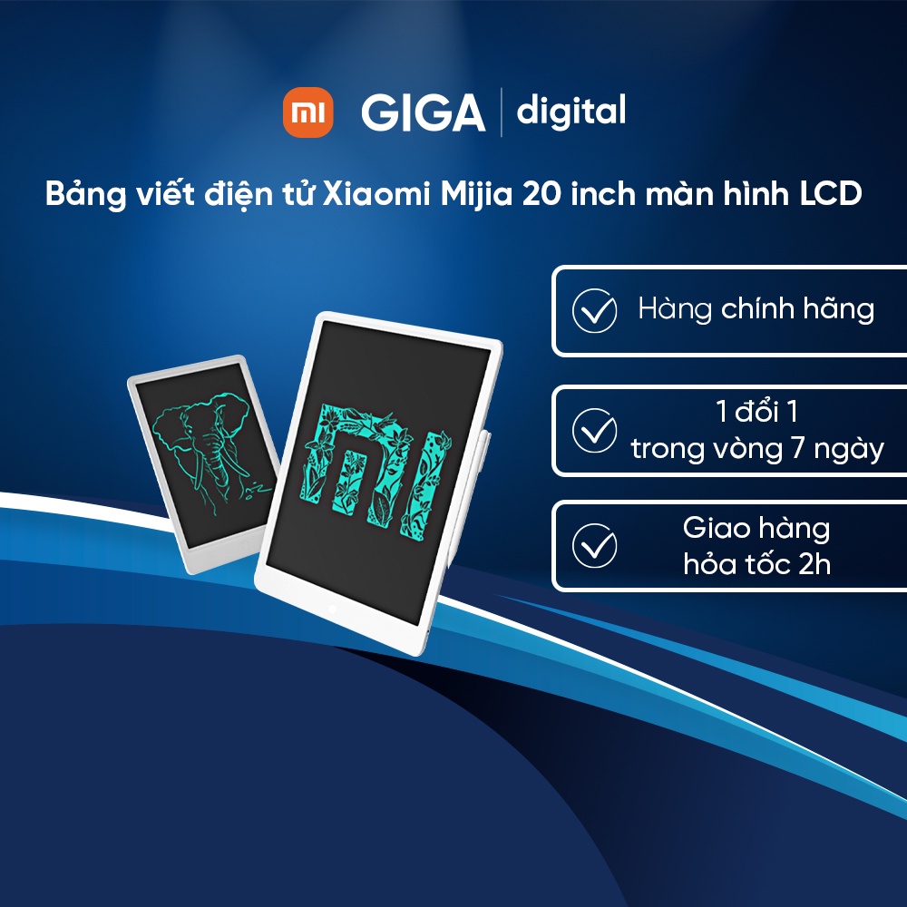 Bảng viết điện tử Xiaomi Mijia 20 inch màn hình LCD
