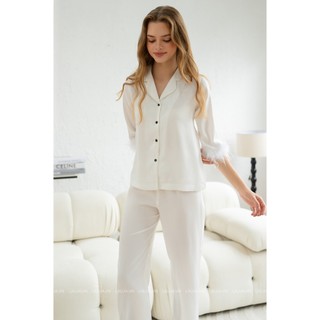 LT32 - PYJAMAS LÔNG VŨ WINTER PRINCESS