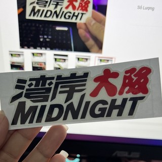 Tem trang trí xe máy - logo trang trí xe