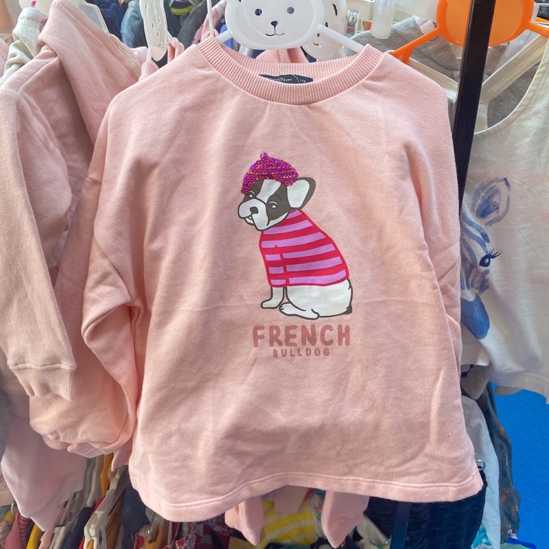 Áo nỉ bé gái size 110-130