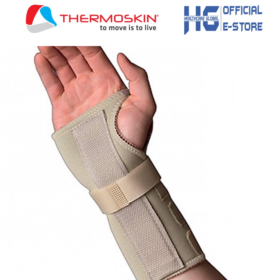 Băng nẹp khớp cổ tay phải THERMOSKIN | Điều trị tổn thương khối xương cổ tay phải, tăng tuần hoàn máu và chóng bình phục