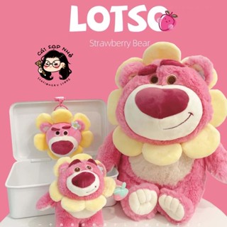 Gấu dâu lotso bear bông hoa dễ thương chính hãng