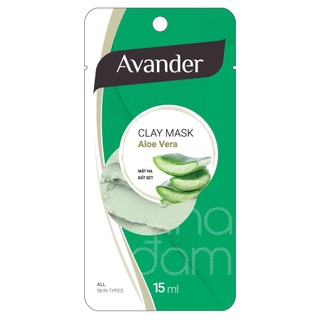 Mặt nạ đất sét nha đam Avander 15ml