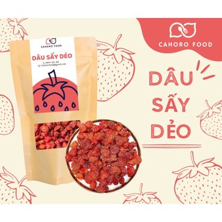 Dâu Tây Sấy Dẻo Không Đường🌺 Trái Cây Sấy Dẻo Nguyên Vị Hoa Quả Sấy Dẻo🌺 Ăn Vặt Dinh Dưỡng