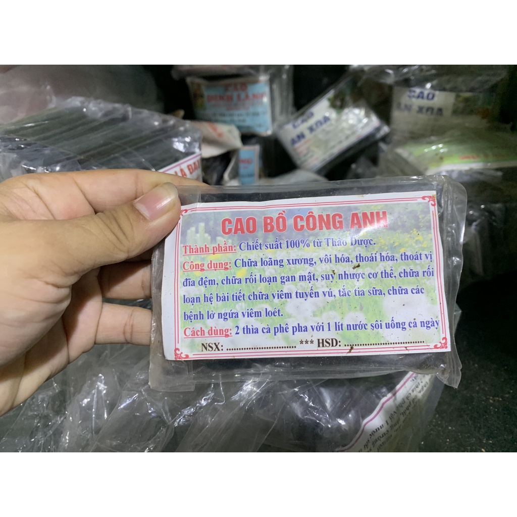 cao bồ công anh nguyên chất